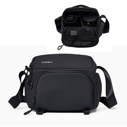 Cwatcun D101 Crossbody Camera Bag Photography Lens Shoulder Bag