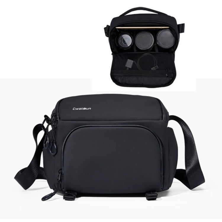 Cwatcun D101 Crossbody Camera Bag Photography Lens Shoulder Bag