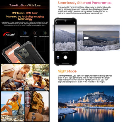 Blackview BV5300 Plus, IP68/IP69K/MIL-STD-810H, 6.1 pulgadas Android 13 MediaTek Helio G72 Octa Core, Red: 4G, OTG