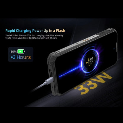 Oukitel WP19 Pro Smartphone 8GB+256GB 22000mAh 4G NFC by OUKITEL