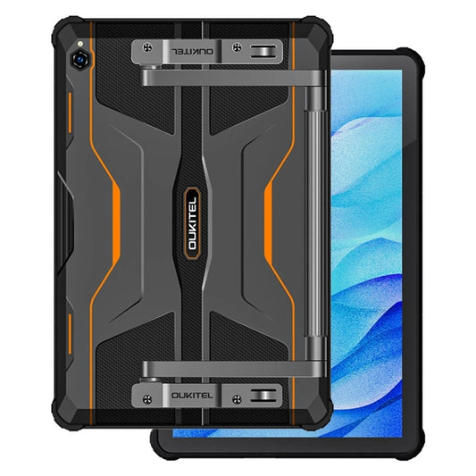 OUKITEL RT6 4G Network IP68/IP69K tableta resistente, 10,1 pulgadas Android 13 MediaTek MT8788 Octa Core compatible con Dual SIM, enchufe de la UE