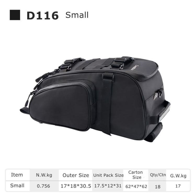 CADeN D116 Mountain Bike Panniers Tail Bags Crossbody Camera Bag Photography Lens Shoulder Bag