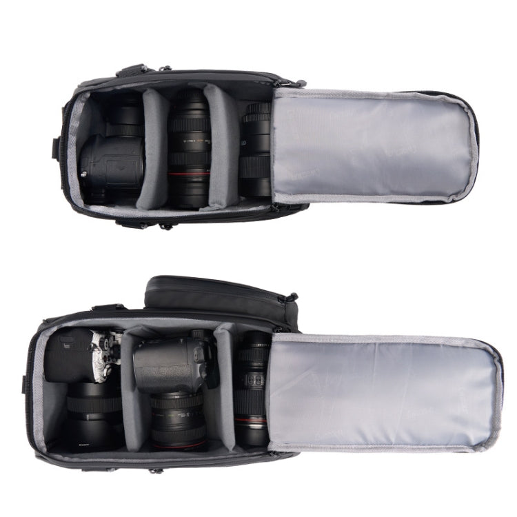 CADeN D116 Mountain Bike Panniers Tail Bags Crossbody Camera Bag Photography Lens Shoulder Bag