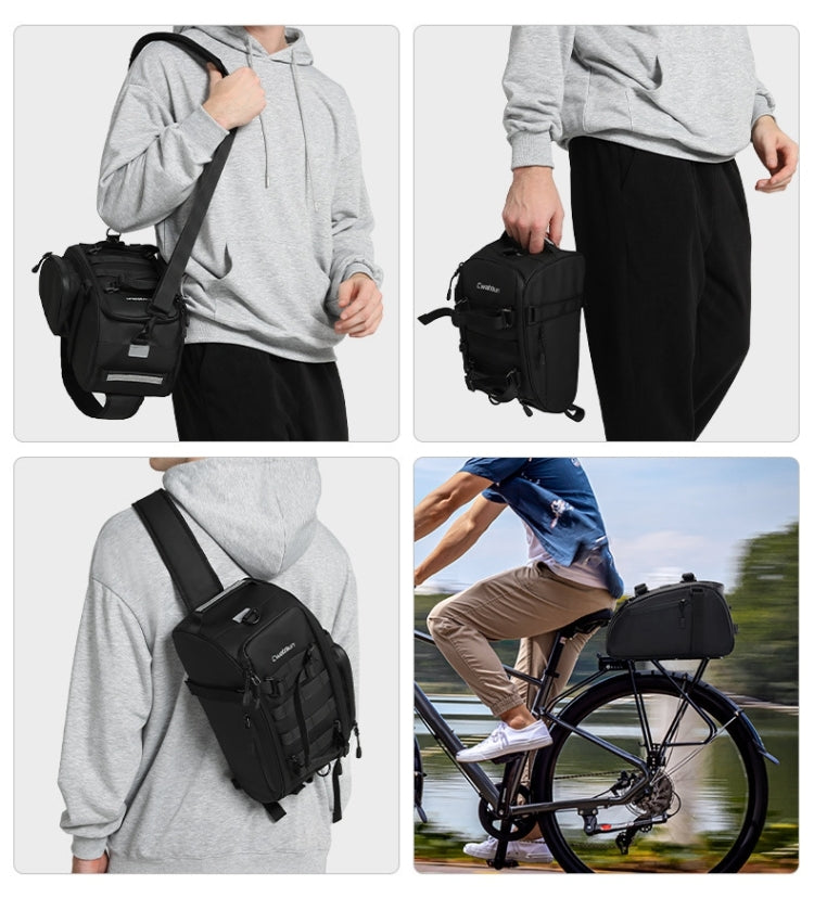 CADeN D116 Mountain Bike Panniers Tail Bags Crossbody Camera Bag Photography Lens Shoulder Bag