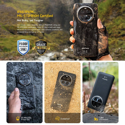 Ulefone Armor 23 Rugged Smartphone 12GB+512GB 5G MediaTek