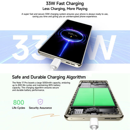 Ulefone Note 17 Pro Móvil 6.78 120Hz 12GB+256GB 4G by Ulefone