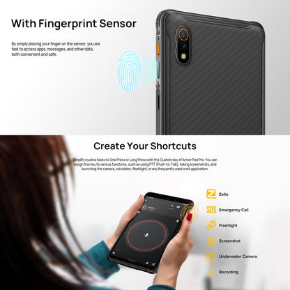 Ulefone Armor Pad Pro Rugged Tablet 8 Inch 4G 8GB+128GB