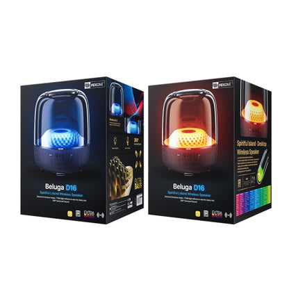WK Beluga D16 Smart Island Desktop Bluetooth Speaker with Dual Microphones