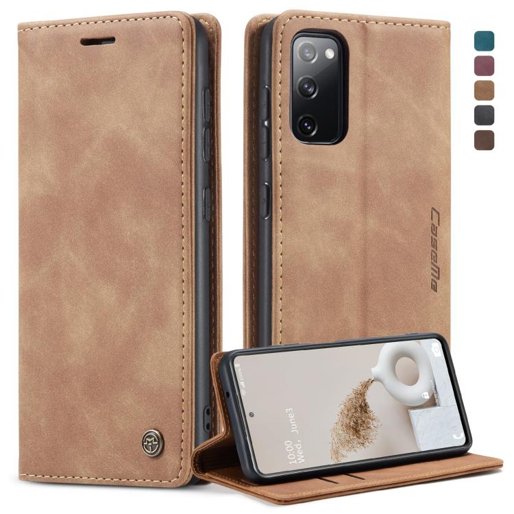 CaseMe 013 Multifunctional Horizontal Flip Leather Case with Holder & Card Slot & Wallet, For Samsung Galaxy S20 FE