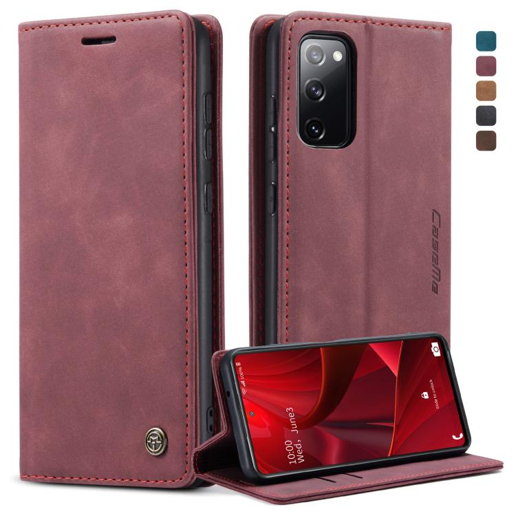 CaseMe 013 Multifunctional Horizontal Flip Leather Case with Holder & Card Slot & Wallet, For Samsung Galaxy S20 FE