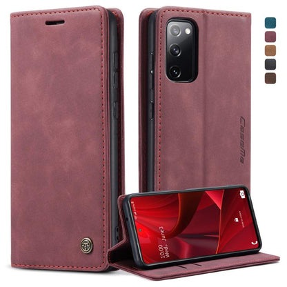 CaseMe 013 Multifunctional Horizontal Flip Leather Case with Holder & Card Slot & Wallet, For Samsung Galaxy S20 FE
