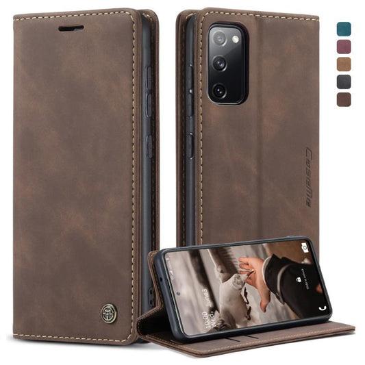 CaseMe 013 Multifunctional Horizontal Flip Leather Case with Holder & Card Slot & Wallet, For Samsung Galaxy S20 FE