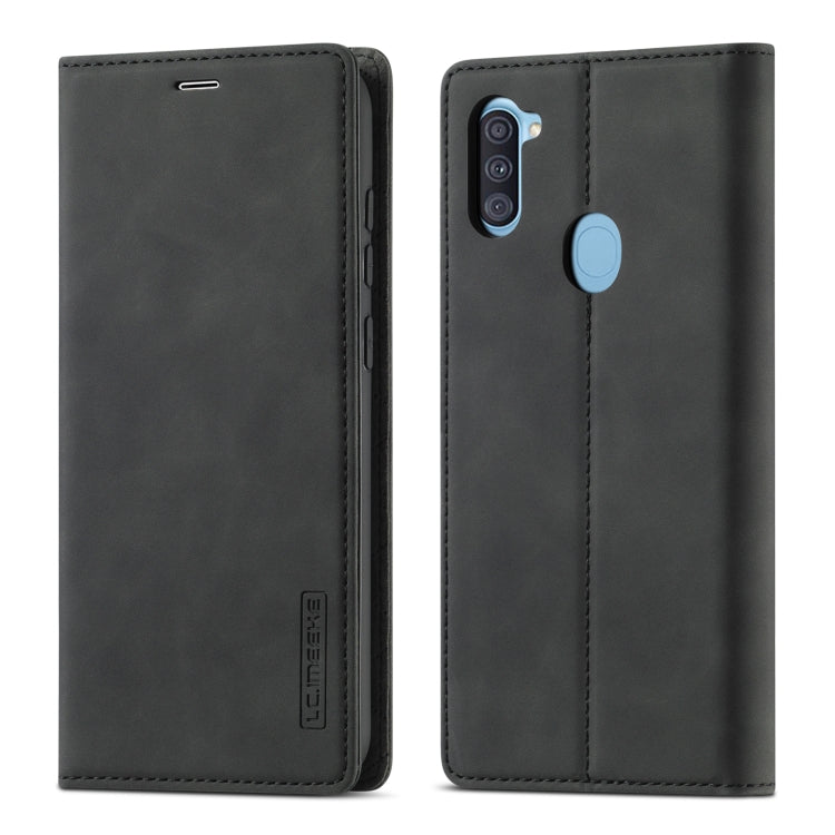 LC.IMEEK Strong Magnetism Ultra-thin Horizontal Flip Shockproof Matte TPU + PU Leather Case with Holder & Card Slots & Wallet, For Samsung Galaxy A11 / M11, For Samsung Galaxy A21s, For Samsung Galaxy A51 / M40s, For Samsung Galaxy A71 / M70s����������...
