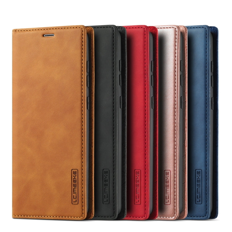 LC.IMEEK Strong Magnetism Ultra-thin Horizontal Flip Shockproof Matte TPU + PU Leather Case with Holder & Card Slots & Wallet, For Samsung Galaxy A11 / M11, For Samsung Galaxy A21s, For Samsung Galaxy A51 / M40s, For Samsung Galaxy A71 / M70s����������...
