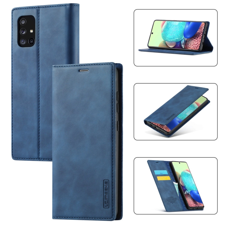 LC.IMEEK Strong Magnetism Ultra-thin Horizontal Flip Shockproof Matte TPU + PU Leather Case with Holder & Card Slots & Wallet, For Samsung Galaxy A11 / M11, For Samsung Galaxy A21s, For Samsung Galaxy A51 / M40s, For Samsung Galaxy A71 / M70s����������...