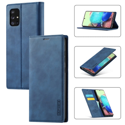 LC.IMEEK Strong Magnetism Ultra-thin Horizontal Flip Shockproof Matte TPU + PU Leather Case with Holder & Card Slots & Wallet, For Samsung Galaxy A11 / M11, For Samsung Galaxy A21s, For Samsung Galaxy A51 / M40s, For Samsung Galaxy A71 / M70s����������...