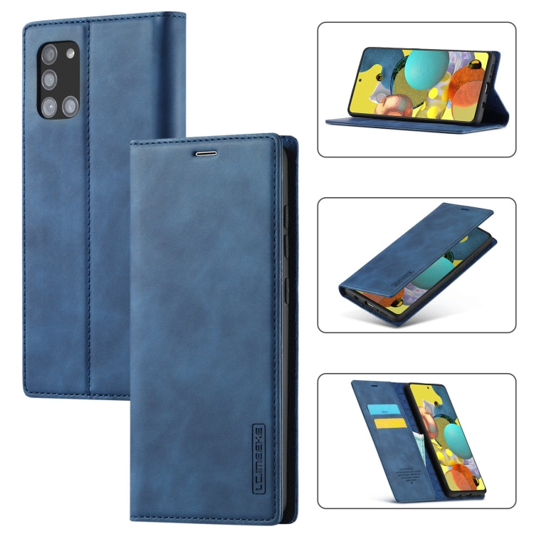 LC.IMEEK Strong Magnetism Ultra-thin Horizontal Flip Shockproof Matte TPU + PU Leather Case with Holder & Card Slots & Wallet, For Samsung Galaxy A11 / M11, For Samsung Galaxy A21s, For Samsung Galaxy A51 / M40s, For Samsung Galaxy A71 / M70s����������...