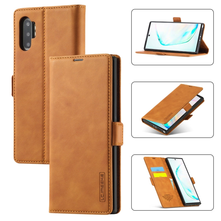 LC.IMEEK Strong Magnetism Ultra-thin Horizontal Flip Shockproof Matte TPU + PU Leather Case with Holder & Card Slots & Wallet, For Samsung Galaxy A11 / M11, For Samsung Galaxy A21s, For Samsung Galaxy A51 / M40s, For Samsung Galaxy A71 / M70s����������...