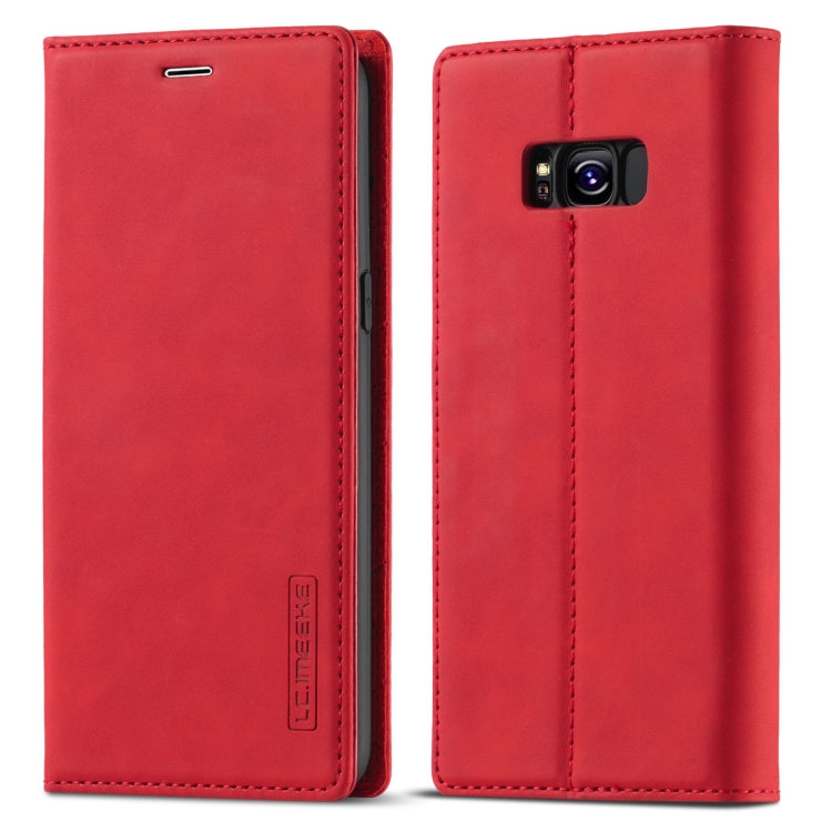 LC.IMEEKE Strong Magnetism Ultra-thin Horizontal Flip Shockproof Matte TPU + PU Leather Case with Holder & Card Slots & Wallet, For Samsung Galaxy S20, For Samsung Galaxy S20+, For Samsung Galaxy S20 Ultra, For Samsung Galaxy S20 FE, For Samsung Galaxy...