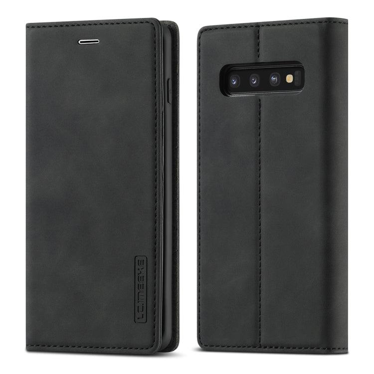 LC.IMEEKE Strong Magnetism Ultra-thin Horizontal Flip Shockproof Matte TPU + PU Leather Case with Holder & Card Slots & Wallet, For Samsung Galaxy S20, For Samsung Galaxy S20+, For Samsung Galaxy S20 Ultra, For Samsung Galaxy S20 FE, For Samsung Galaxy...