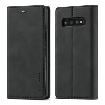 LC.IMEEKE Strong Magnetism Ultra-thin Horizontal Flip Shockproof Matte TPU + PU Leather Case with Holder & Card Slots & Wallet, For Samsung Galaxy S20, For Samsung Galaxy S20+, For Samsung Galaxy S20 Ultra, For Samsung Galaxy S20 FE, For Samsung Galaxy...