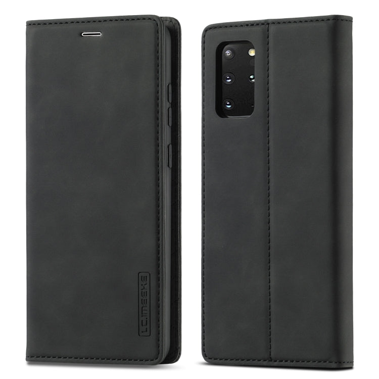LC.IMEEKE Strong Magnetism Ultra-thin Horizontal Flip Shockproof Matte TPU + PU Leather Case with Holder & Card Slots & Wallet, For Samsung Galaxy S20, For Samsung Galaxy S20+, For Samsung Galaxy S20 Ultra, For Samsung Galaxy S20 FE, For Samsung Galaxy...