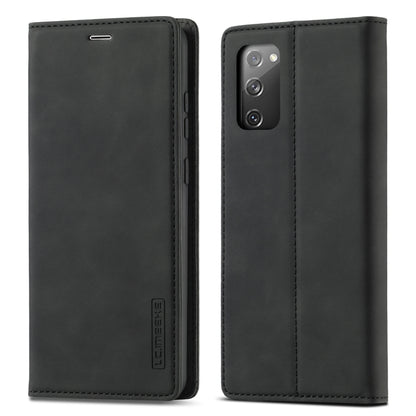 LC.IMEEKE Strong Magnetism Ultra-thin Horizontal Flip Shockproof Matte TPU + PU Leather Case with Holder & Card Slots & Wallet, For Samsung Galaxy S20, For Samsung Galaxy S20+, For Samsung Galaxy S20 Ultra, For Samsung Galaxy S20 FE, For Samsung Galaxy...