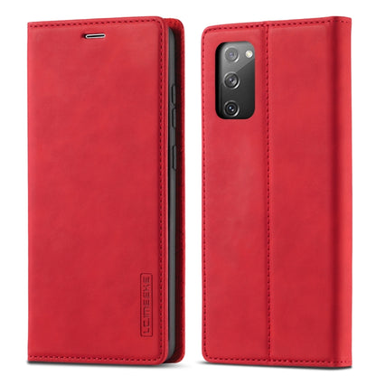 LC.IMEEKE Strong Magnetism Ultra-thin Horizontal Flip Shockproof Matte TPU + PU Leather Case with Holder & Card Slots & Wallet, For Samsung Galaxy S20, For Samsung Galaxy S20+, For Samsung Galaxy S20 Ultra, For Samsung Galaxy S20 FE, For Samsung Galaxy...