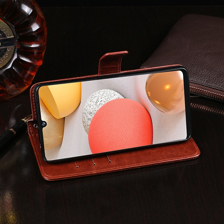 idewei Crazy Horse Texture Horizontal Flip Leather Case with Holder & Card Slots & Wallet, For Samsung Galaxy A42 5G, For Samsung Galaxy M01s, For Samsung Galaxy M31s, For Samsung Galaxy M51, For Samsung Galaxy S20 FE
