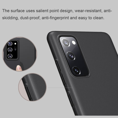 NILLKIN Frosted Concave-convex Texture PC Protective Case, For Samsung Galaxy S20 FE