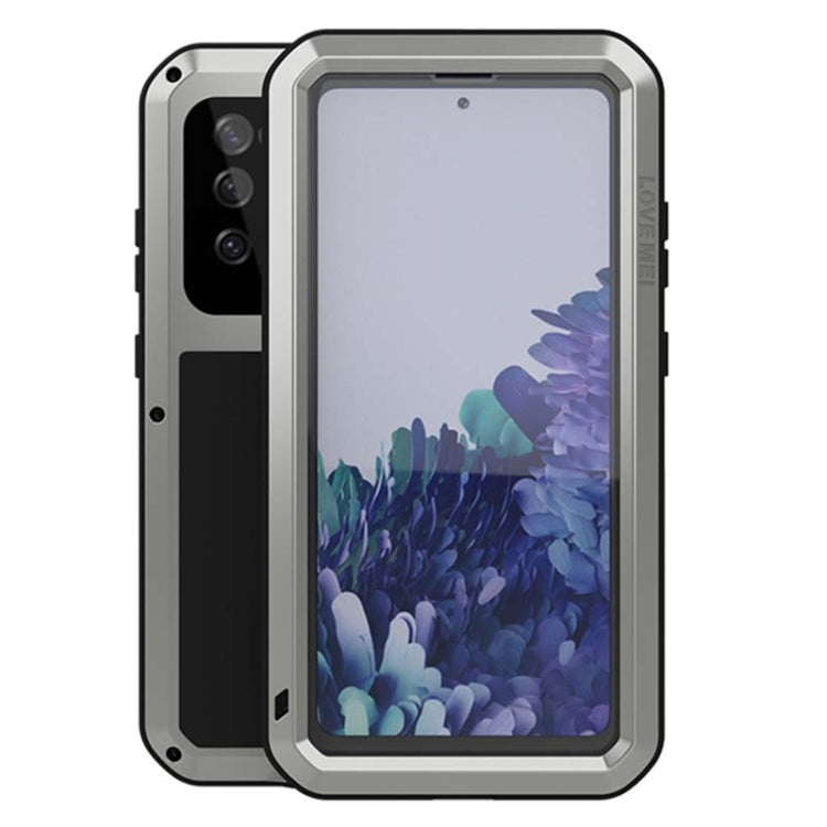 LOVE MEI Metal Shockproof Waterproof Dustproof Protective Case with Glass, For Samsung Galaxy A21 (US Version), For Samsung Galaxy A51 5G, For Samsung Galaxy A71 5G, For Samsung Galaxy S20 FE