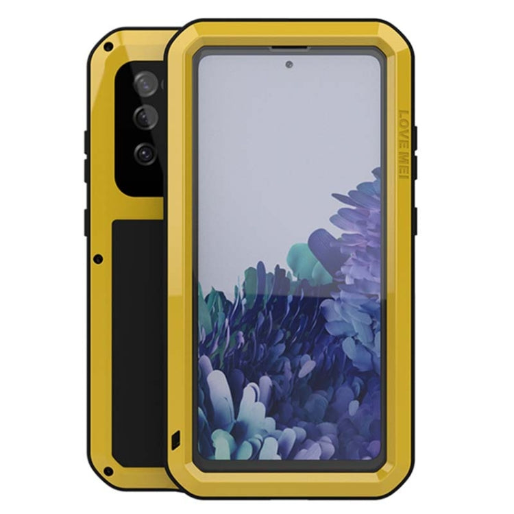 LOVE MEI Metal Shockproof Waterproof Dustproof Protective Case with Glass, For Samsung Galaxy A21 (US Version), For Samsung Galaxy A51 5G, For Samsung Galaxy A71 5G, For Samsung Galaxy S20 FE