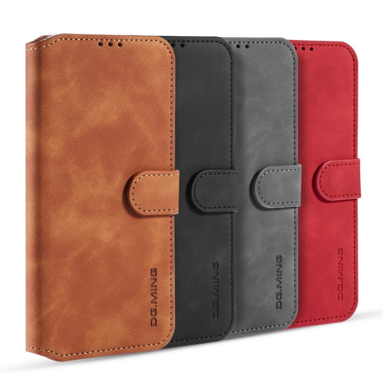 DG.MING Retro Oil Side Horizontal Flip Case with Holder & Card Slots & Wallet, For Google Pixel 5, For Google Pixel 5 XL / Pixel 4A 5G, For Samsung Galaxy A11 (US Version), For Samsung Galaxy M11 / A11 (EU Version), For Xiaomi Mi 10T Lite��������������...