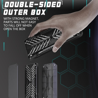 JAKEMY JM-8175 50 in 1 Double-sided Outer Box Multifunctional and Precision Screwdriver Tool Set, JM-8175 50 in 1