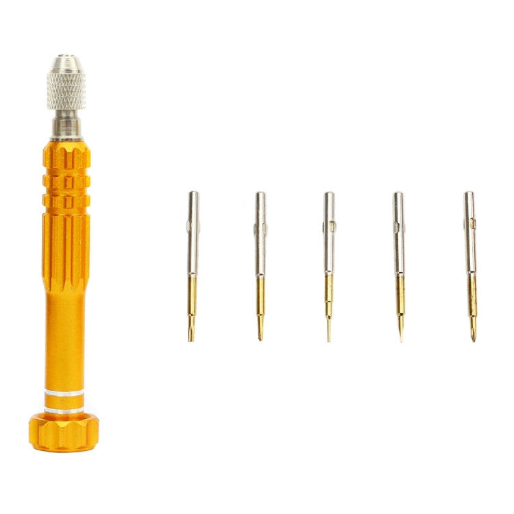 JF-6688 5 in 1 Metal Multi-purpose Pen Style Screwdriver Set for Phone Repair, 5 in 1 (Red), 5 in 1 (Purple), 5 in 1 (Blue), 5 in 1 (Gold), 5 in 1 (Green)
