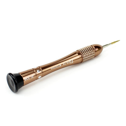 JIAFA JF-338-T2 Torx T2 Mobile Phone Repair Screwdriver, T2 Torx (Brown), T2 Torx (Gold)