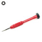 JIAFA JF-609-0.8 Pentalobe 0.8 Screwdriver for iPhone Charging Port Screws, 0.8 Pentalobe (Green), 0.8 Pentalobe Red, 0.8 Pentalobe (Blue), 0.8 Pentalobe Magenta, 0.8 Pentalobe