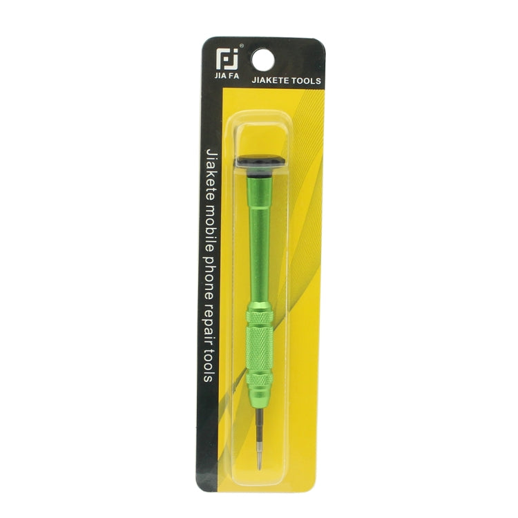 JIAFA JF-609-0.6Y Tri-point 0.6 Repair Screwdriver for iPhone X/ 8/ 8P/ 7/ 7P & Apple Watch, Tri-point 0.6 Green, Tri-point 0.6 Blue, Tri-point 0.6 Magenta, Tri-point 0.6 Red, Tri-point 0.6 Gold