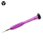 JIAFA JF-609-0.6Y Tri-point 0.6 Repair Screwdriver for iPhone X/ 8/ 8P/ 7/ 7P & Apple Watch, Tri-point 0.6 Green, Tri-point 0.6 Blue, Tri-point 0.6 Magenta, Tri-point 0.6 Red, Tri-point 0.6 Gold