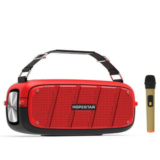 HOPESTAR A20 Pro TWS Portable Outdoor Waterproof Subwoofer Bluetooth Speaker with Microphone, Support Power Bank & Hands-free Call & U Disk & TF Card & 3.5mm AUX, A20 Pro Red, A20 Pro Yellow, A20 Pro Black, A20 Pro Green, A20 Pro Blue
