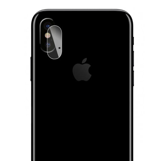 For iPhone X ENKAY Hat-Prince 0.2mm 9H Hardness 2.15D Curved Explosion-proof Rear Camera Lens Protector Tempered Glass Protective Film, iPhone X
