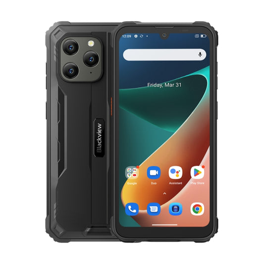 IP68/IP69K/MIL-STD-810H, Desbloqueo facial, Batería de 6580 mAh, 6.1 pulgadas Android 12 MTK6765 Helio P35 Octa Core hasta 2.3 GHz, Red: 4G, OTG, NFC, Dual SIM