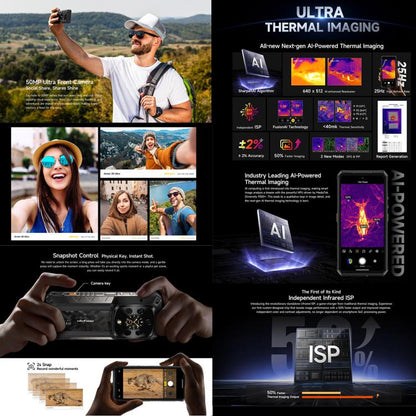Ulefone Armor 28 UltraThermal Rugged Smartphone 16GB+1TB 5G