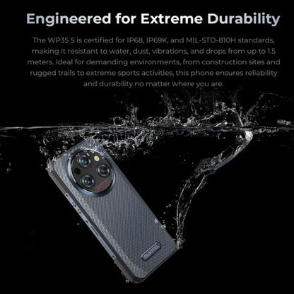 Oukitel WP35 S Rugged Smartphone 6GB+256GB 11000mAh 4G
