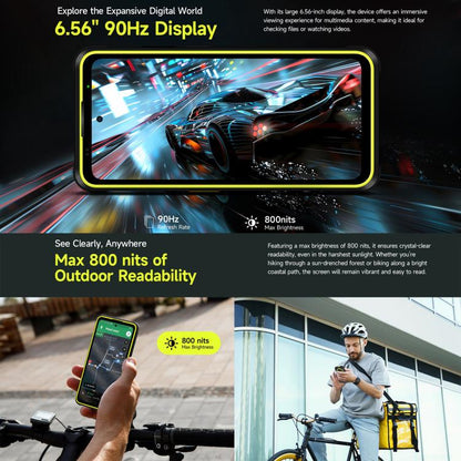Ulefone Armor X31 Teléfono Rugerizado 6GB+128GB Visión