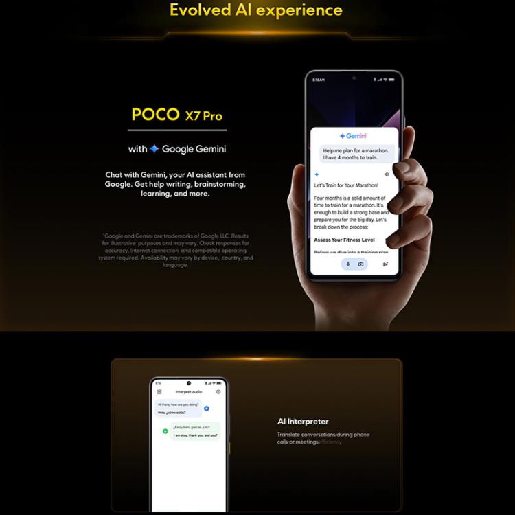 Xiaomi POCO X7 Pro 5G Smartphone 12GB+512GB 6.67 Inch