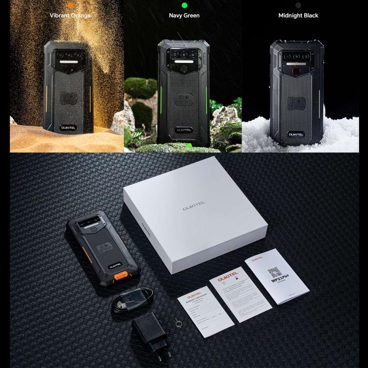 Oukitel WP23 Plus Teléfono Teléfono Rugerizado 8GB+256GB 10600mAh 4G by OUKITEL