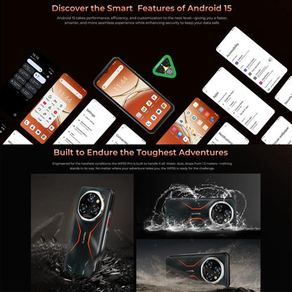 Oukitel WP55 Pro Rugged Phone 5G 16GB+512GB 11000mAh