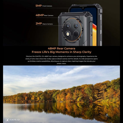 Oukitel G1 Smartphone Rugerizado 6GB+256GB 10600mAh