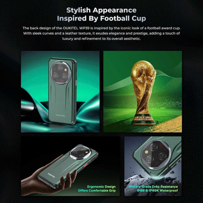 Oukitel WP39 Pro 5G Smartphone 6GB+256GB 11000mAh Cell